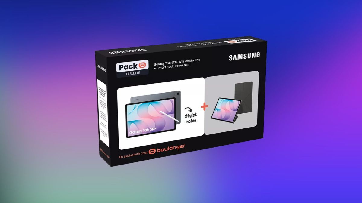 Image La nouvelle Samsung Galaxy Tab S12+ est déjà vendue en pack avec près de 200 € de remise
