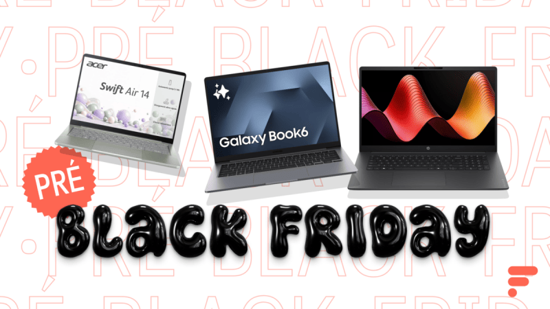 Black Friday&nbsp;: cinq PC portables à moins de 1 200 euros avec jusqu&rsquo;à 39&nbsp;% de remise