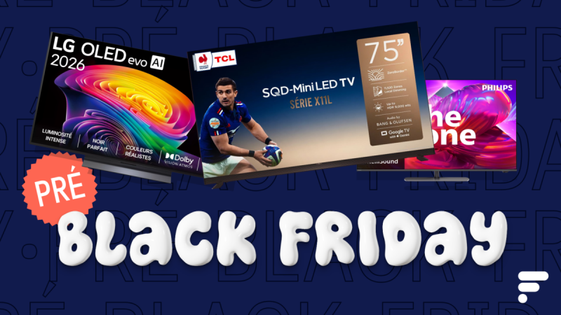 Black Friday TV&nbsp;: les offres Mini LED et l&rsquo;OLED accessibles, de 699 euros à 2 499 euros