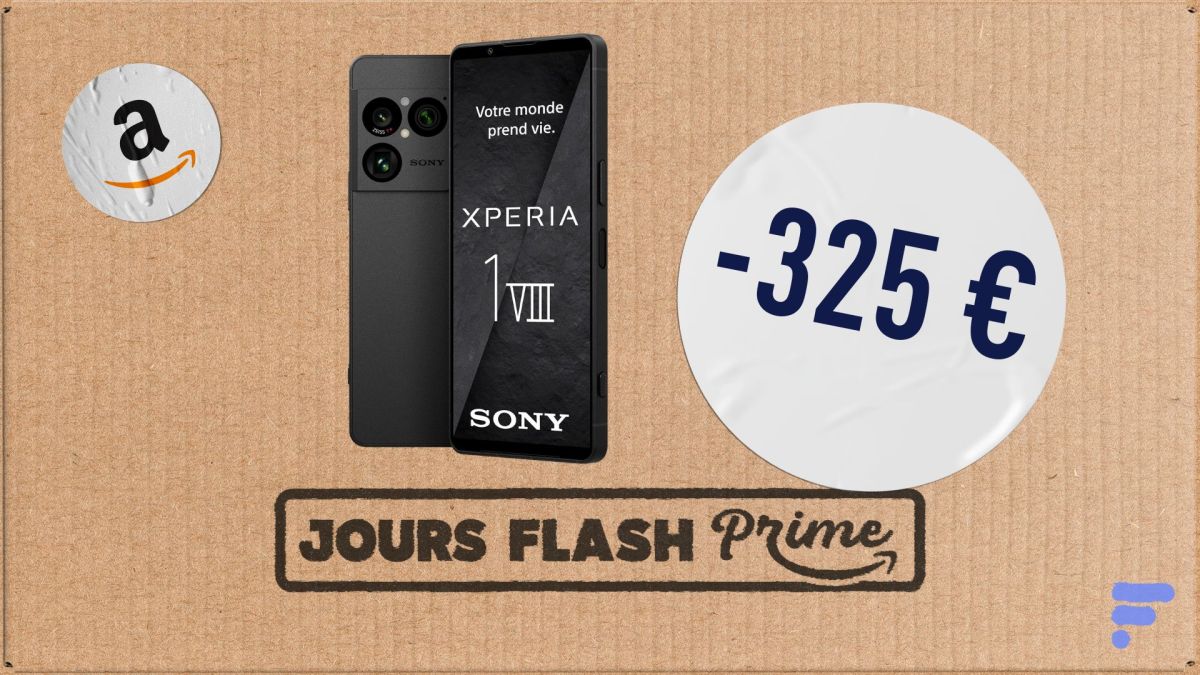 Le Sony Xperia 1 VIII, un smartphone pour les amateurs de photo naturelle, est à -325 € pour les Jours Flash Prime d’Amazon