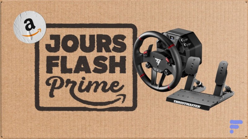 Thrustmaster brade son pack volant Direct Drive T598 pour la fin des Jours Flash Prime, avec 168 € de remise
