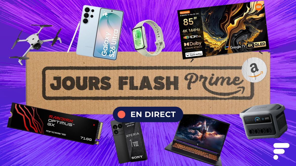 Prime Day : c’est le top départ des Jours Flash Prime d’Amazon, voici les meilleures offres en DIRECT
