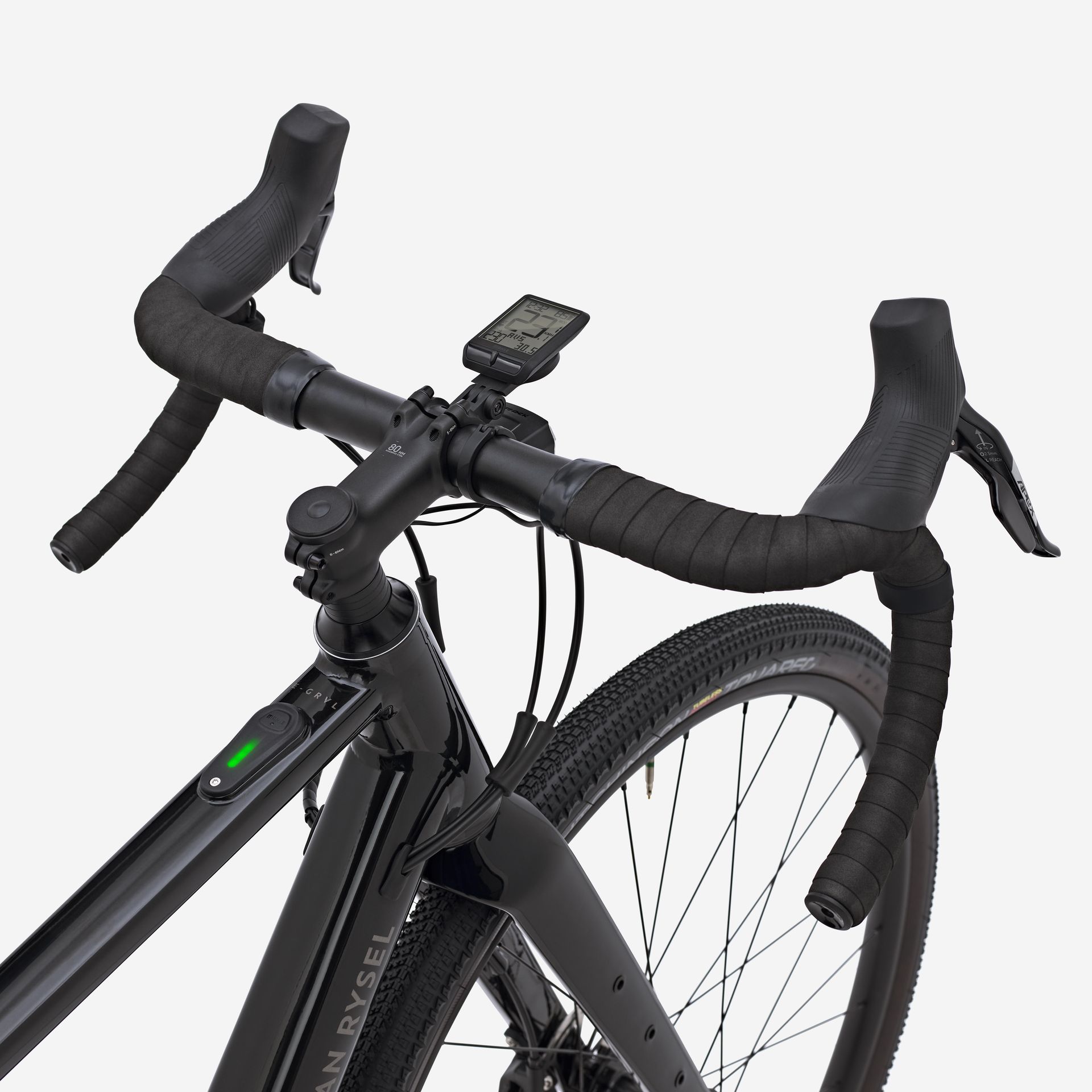Van Rysel E-GRVL AF HD X30 2027 guidon écran