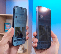 Comparaison des écrans anti-espion du Xiaomi 18 Pro et du Samsung Galaxy S26 Ultra.. // Source : Frandroid