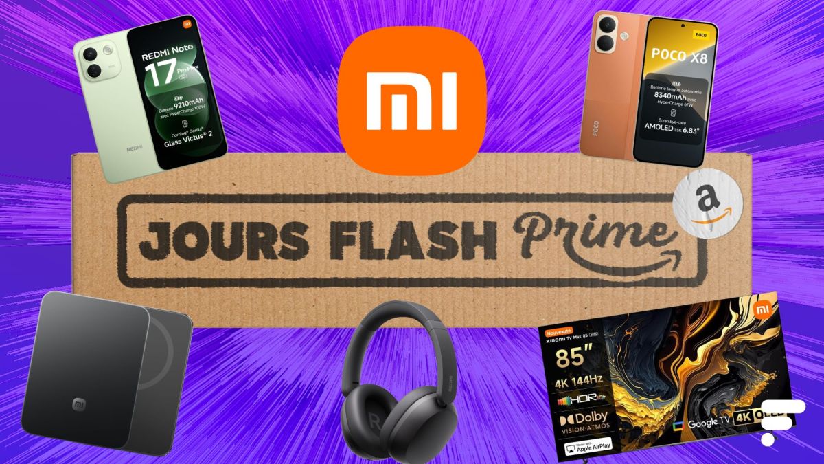 Fin des Jours Flash Prime : les 5 meilleures offres Xiaomi à saisir avant ce soir sur Amazon