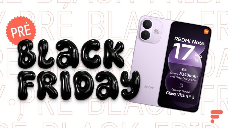 La version 512 Go du récent Xiaomi Redmi Note 17 Pro 5G est bradée à moins de 400 € pour bien commencer le Black Friday