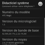 Mise à jour du HTC Magic en France, mais pourquoi ? Mise à jour du HTC Magic en France, mais pourquoi ?