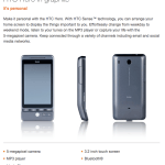 Le HTC Hero apparaît sur la boutique Orange UK !