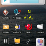 Compass Widget Lite : Un widget boussole pour votre bureau Android