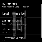 Un mystérieux firmware 2.1 pour le HTC Hero ? Un mystérieux firmware 2.1 pour le HTC Hero ?
