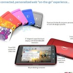 La tablette Dell Streak en plusieurs coloris avec une option de personnalisation