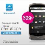 L&rsquo;opérateur virtuel Prixtel distribue le Nexus One