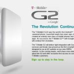 T-Mobile prépare le lancement d’un mystérieux T-Mobile G2 T-Mobile prépare le lancement d’un mystérieux T-Mobile G2