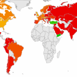 La carte du monde de la piraterie ?