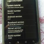 (MàJ) Nexus One : La mise à jour 2.2.1 actuellement en déploiement ! (MàJ) Nexus One : La mise à jour 2.2.1 actuellement en déploiement !