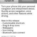 Google publie l&rsquo;application Car Home sur l&rsquo;Android Market