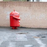 Bugdroid dans les rues de Sydney Bugdroid dans les rues de Sydney