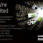 Le 8 Novembre, Samsung annoncera un nouvel appareil Android Le 8 Novembre, Samsung annoncera un nouvel appareil Android