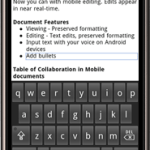 Google Docs supporte l’édition du traitement de texte en version mobile Google Docs supporte l’édition du traitement de texte en version mobile