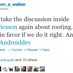 Le directeur du développement chez Sony Ericsson est favorable au rootage Le directeur du développement chez Sony Ericsson est favorable au rootage
