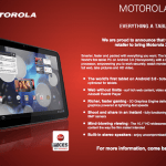 La Motorola Xoom WiFi à £449.99 en UK et la version 3G à 700€ en Allemagne La Motorola Xoom WiFi à £449.99 en UK et la version 3G à 700€ en Allemagne