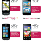 Jusqu&rsquo;au 31 mai, LG propose des offres de réduction sur les Optimus 2X, Black et One