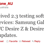 Vodafone Australie teste actuellement la mise à jour vers Gingerbread de la Samsung Galaxy Tab 7 pouces Vodafone Australie teste actuellement la mise à jour vers Gingerbread de la Samsung Galaxy Tab 7 pouces