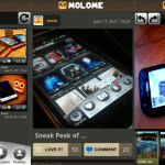 Une application Android pour Molome : un réseau social de photos Une application Android pour Molome : un réseau social de photos