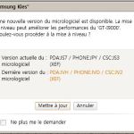 La mise à jour vers Gingerbread du Samsung Galaxy S est enfin disponible