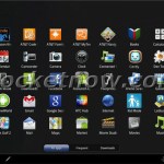 Des photos de l&rsquo;interface de la HTC Puccini : une tablette de 10 pouces sous Honeycomb