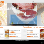 L&rsquo;application Marmiton compatible tablette Honeycomb