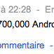 Andy Rubin : plus de 700 000 appareils activés chaque jour !
