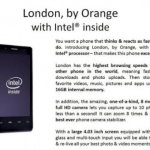 Orange UK présentera prochainement son premier smartphone Intel Orange UK présentera prochainement son premier smartphone Intel