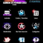 L’application de la Nuit Blanche de Montréal disponible L’application de la Nuit Blanche de Montréal disponible