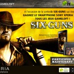 Un Sony Xperia S à gagner avec le jeu Six Guns de Gameloft ! Un Sony Xperia S à gagner avec le jeu Six Guns de Gameloft !