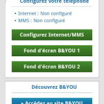 B&YOU : une application pour paramétrer plus facilement votre mobile (APN, SMS, MMS)