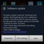 Samsung Galaxy Note : ICS en cours de déploiement ? Samsung Galaxy Note : ICS en cours de déploiement ?