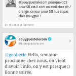 Le Samsung Galaxy S II de Bouygues Telecom va recevoir la mise à jour Ice Cream Sandwich la semaine prochaine Le Samsung Galaxy S II de Bouygues Telecom va recevoir la mise à jour Ice Cream Sandwich la semaine prochaine