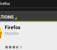 firefox play store pour tablette