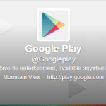 Google Play ouvre un compte twitter pour mettre en avant les promotions, les exclusivités et pleins d’autres contenus Google Play ouvre un compte twitter pour mettre en avant les promotions, les exclusivités et pleins d’autres contenus