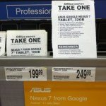 Nexus 7 : Du 32 Go au menu et une 16 Go en baisse de prix ? Nexus 7 : Du 32 Go au menu et une 16 Go en baisse de prix ?