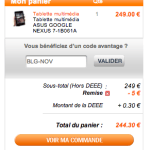 La Nexus 7 en version 32 Go déjà en stock à partir de 244 euros La Nexus 7 en version 32 Go déjà en stock à partir de 244 euros