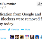 Google retire les solutions anti-pub du Play Store Google retire les solutions anti-pub du Play Store