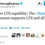 Samsung : l’Exynos 5 Octa sera bien compatible 4G (LTE) Samsung : l’Exynos 5 Octa sera bien compatible 4G (LTE)