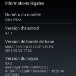Wiko Cink Peax, la mise à jour de Jelly Bean est arrivée Wiko Cink Peax, la mise à jour de Jelly Bean est arrivée