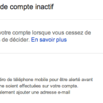 Google lance la fonctionnalité « gestionnaire de compte inactif » Google lance la fonctionnalité « gestionnaire de compte inactif »