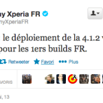 Android 4.1.2 est en cours de déploiement sur Xperia S Android 4.1.2 est en cours de déploiement sur Xperia S