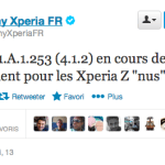 Xperia Z : la version 10.1.1.A.1.253 améliore la qualité de la caméra Xperia Z : la version 10.1.1.A.1.253 améliore la qualité de la caméra
