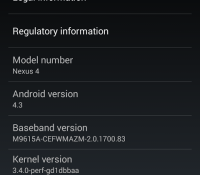fuite android 4.3 jelly bean google lg nexus 4