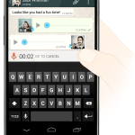 WhatsApp donne de la voix avec des messages vocaux WhatsApp donne de la voix avec des messages vocaux